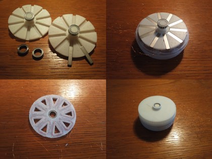Permanent magnet generator for wearable energy harvester